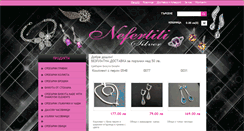 Desktop Screenshot of nefertitisilver.com